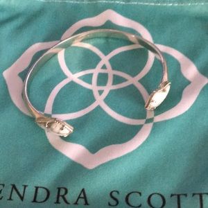 KS silver stretch bracelet